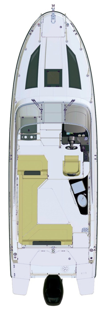 Quicksilver Quicksilver Activ 805 Cruiser charter bareboat or captained in  Tribunj