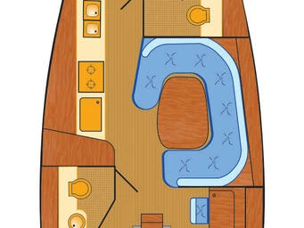 Bootsbau Rügen GmbH Vilm 41 cruiser in Barth on SamBoat