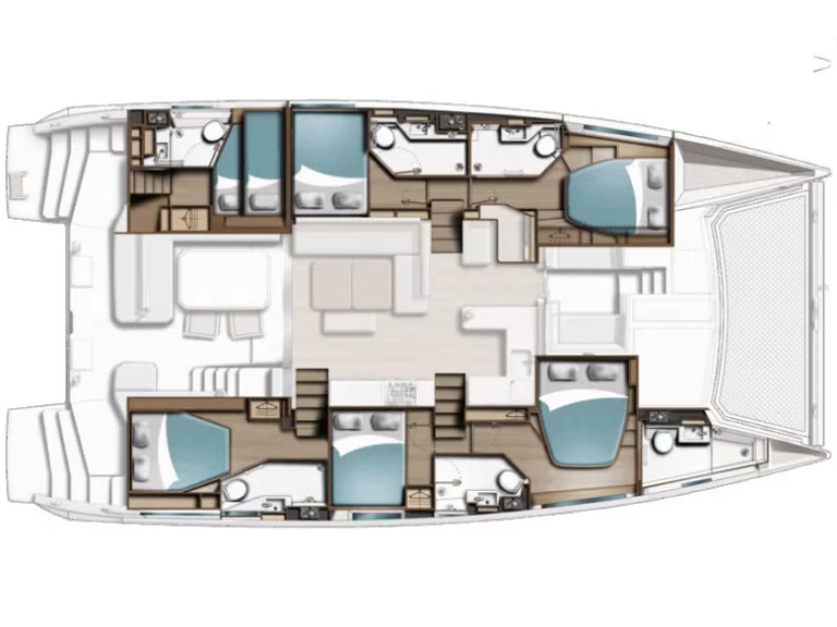 Catamaran rental with or without captain Leopard Catamarans / Robertson & Caine Furnari