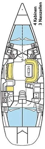 Bareboat Rental Sailboat Jeanneau with a boat licence