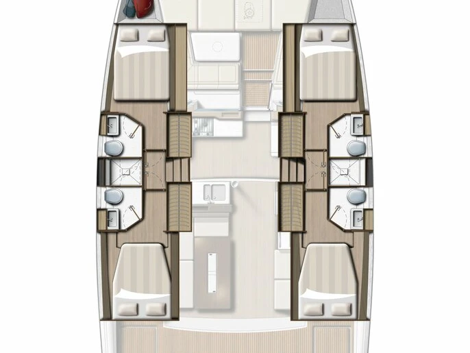 Catamaran rental in Préveza - Bali Bali 4.2