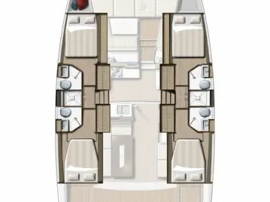 Catamaran rental in Préveza - Bali Bali 4.2