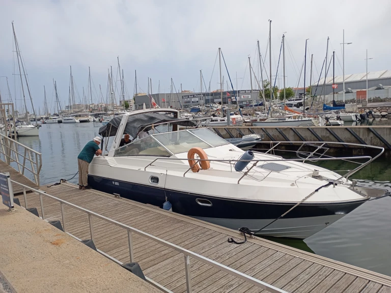 Bénéteau Flyer 8 charter bareboat or captained in  Canet-en-Roussillon