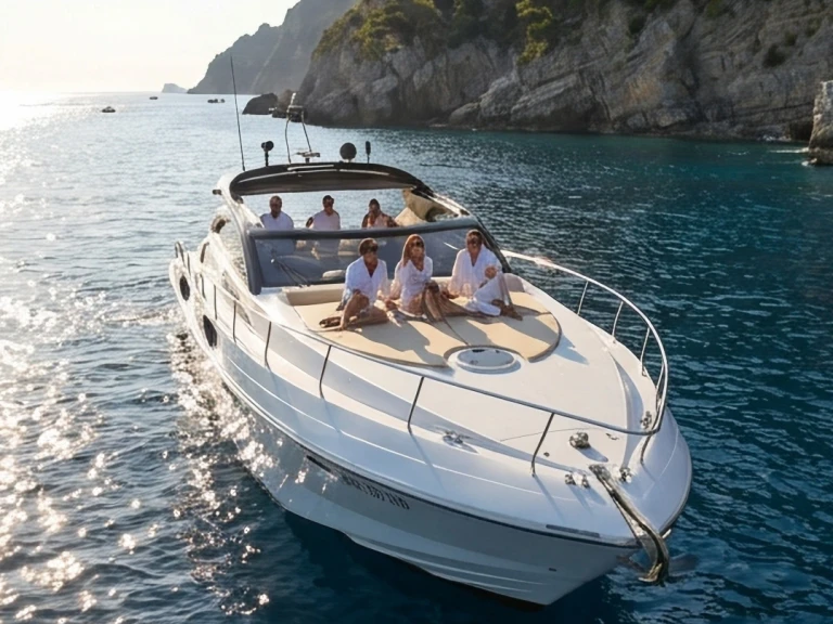 Bareboat Rental Motorboat Yacht with a boat licence