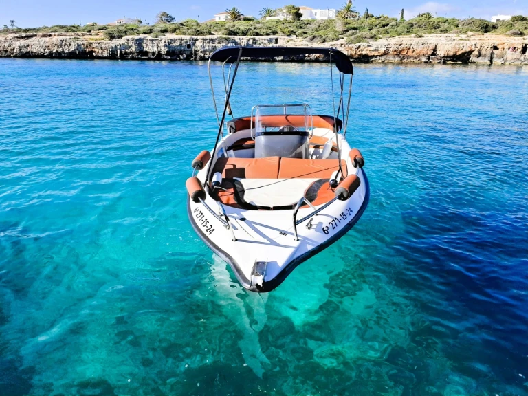 Motorboat rental with or without captain Polyester Yacht Ciutadella de Menorca