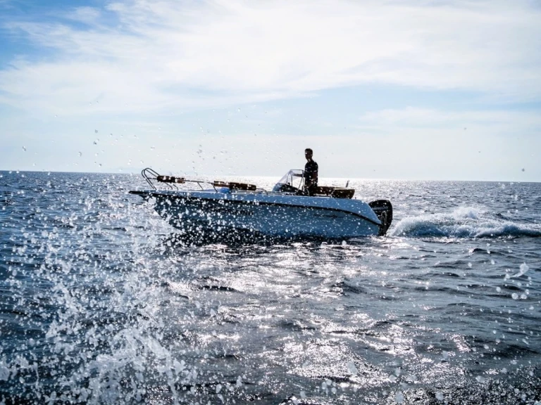 Motorboat rental with or without captain Polyester Yacht Ciutadella de Menorca