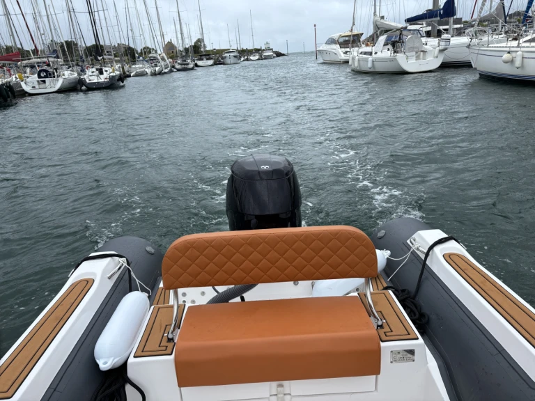 Bareboat Rental RIB Tiger with a boat licence