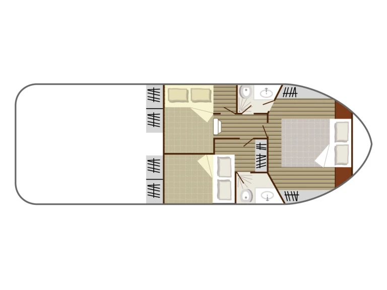 Rent a Nicols Yacht Nicols Sedan 1010 Le Somail