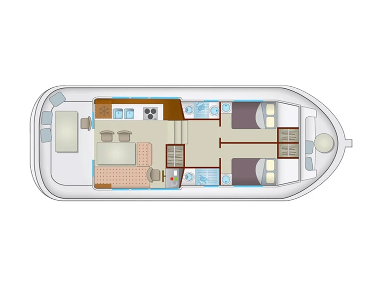 Houseboat for rent Argens-Minervois at the best price