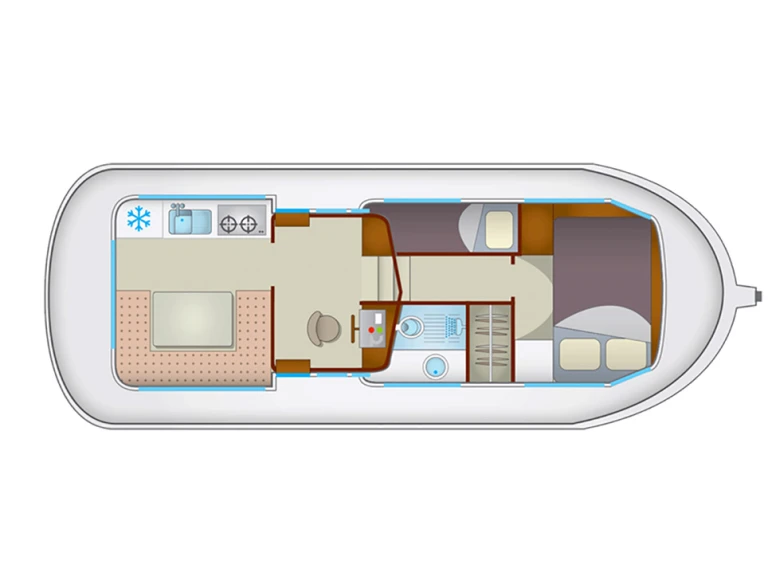 Houseboat rental in Corbigny - Pénichette Pénichette 935 W