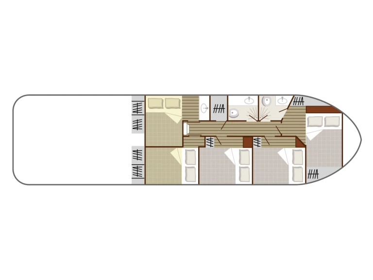 Rent a Nicols Yacht Nicols Sedan 1310 Dole