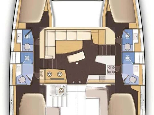 Boat rental Lagoon Lagoon 42 in Šibenik on Samboat