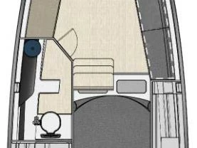 Yacht charter Palma de Mallorca cheap Nuva M9 Cabin