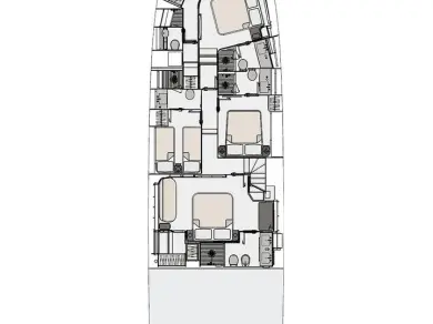 Luxury Yacht rental with or without captain Azimut Podstrana