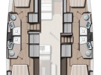 Bareboat Rental Catamaran Bali with a boat licence