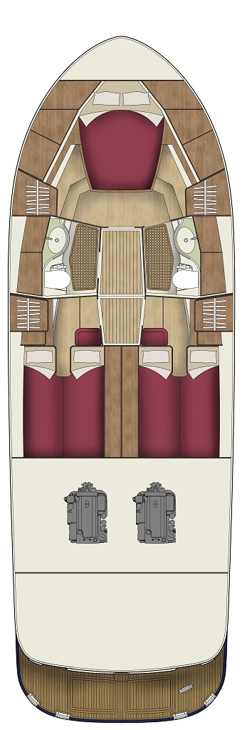 Bareboat Rental Luxury Yacht Sas Vektor with a boat licence