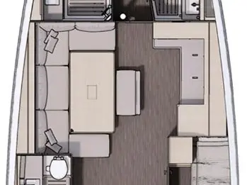 Sailboat rental in Kaštela - Dufour Dufour 470