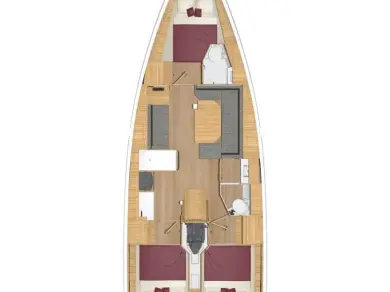 Sailboat rental in Fethiye - Bavaria Bavaria C38