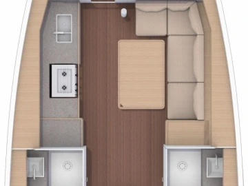 Boat rental Dufour Dufour 390 in Fethiye on Samboat