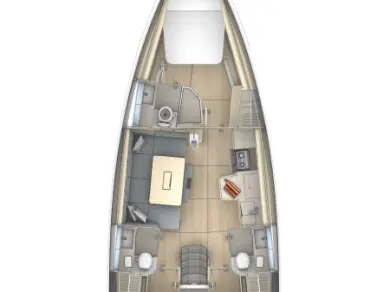 Sailboat rental with or without captain Dufour Fethiye