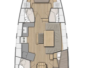 Sailboat rental in Alimos - Bénéteau Oceanis 46.1