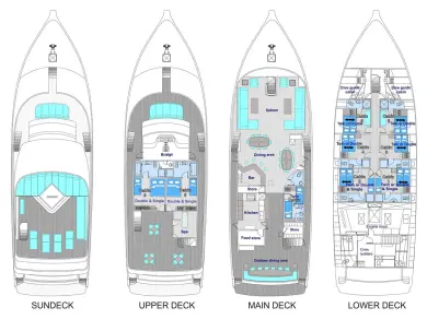Custom Made MY Honors Legacy in Malé on SamBoat