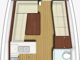 Boat rental X-Yachts Xp 44 in Punat on Samboat