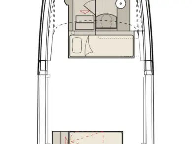 Bareboat Rental Motorboat Saxdor with a boat licence