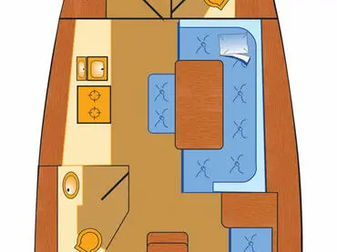 Sailboat rental with or without captain Bavaria Barth