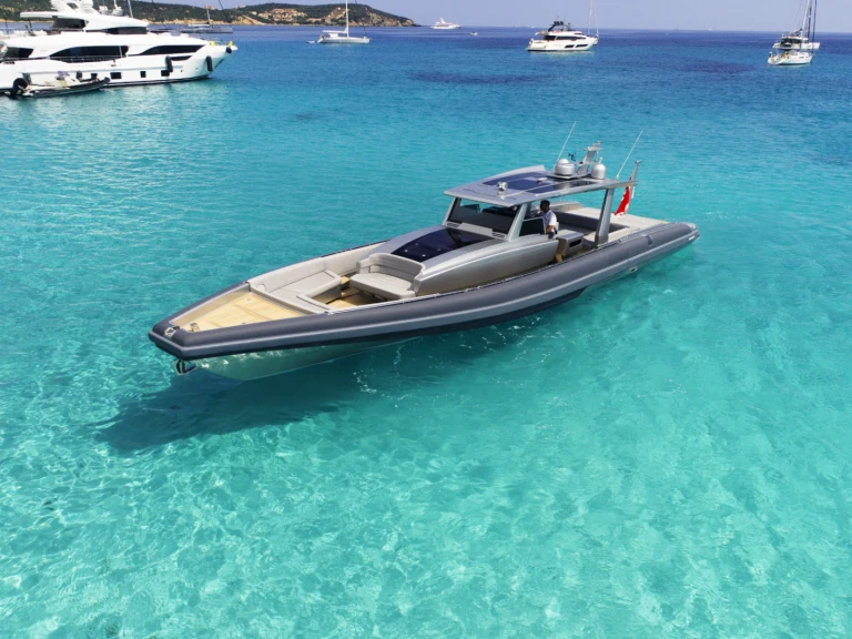 Motorboat rental in Monaco-Ville - Novamarine Black Shiver 140