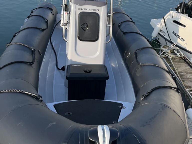 Bareboat Rental RIB Bombard with a boat licence