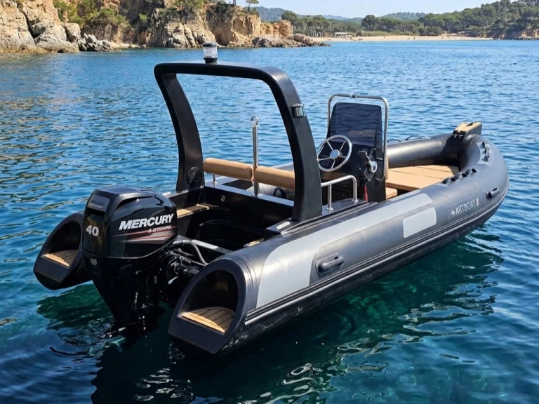 Rent a artboat RIB 500 Portoferraio Port