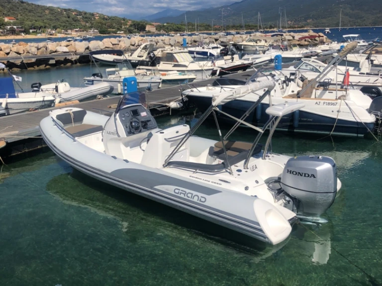 RIB rental with or without captain Grand Boats Porto Pollo