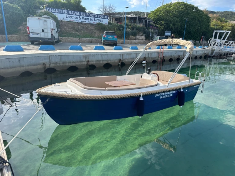 Motorboat rental with or without captain kruger Porto Pollo