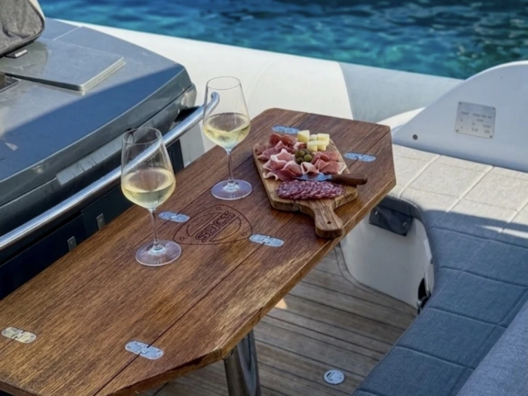 Sacs-Marine Strider 11 charter bareboat or captained in  Porto Rotondo