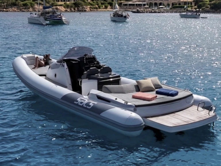 RIB rental in Porto Rotondo - Sacs-Marine Strider 11