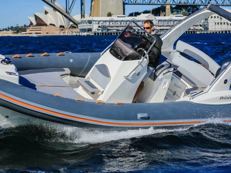 Nuova Jolly Prince 22 charter bareboat or captained in  Sète