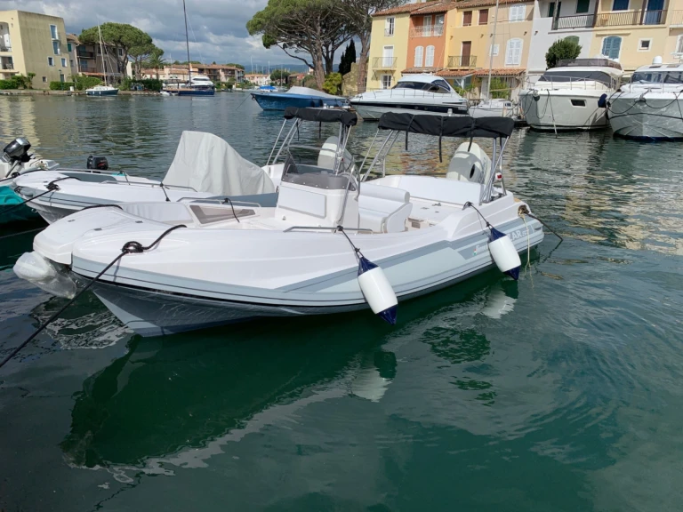Bareboat Rental RIB Zar with a boat licence