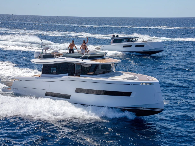 Luxury Yacht rental with or without captain Pardo Yachts Port Grimaud