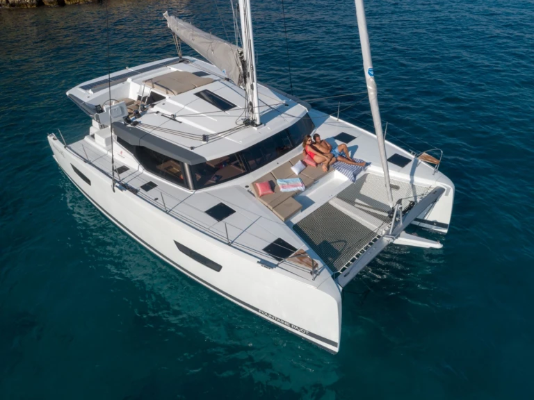 Catamaran rental with or without captain Fountaine Pajot Ajaccio