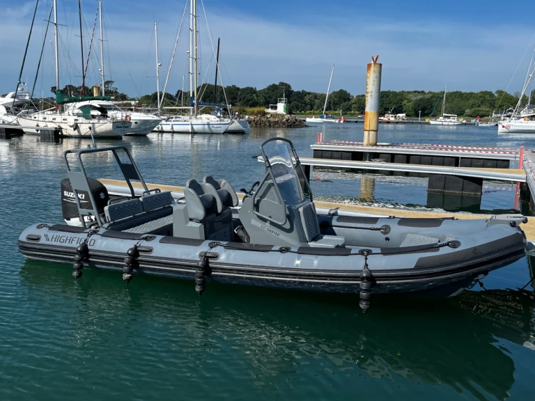 RIB rental in La Forêt-Fouesnant - Highfield Patrol 660