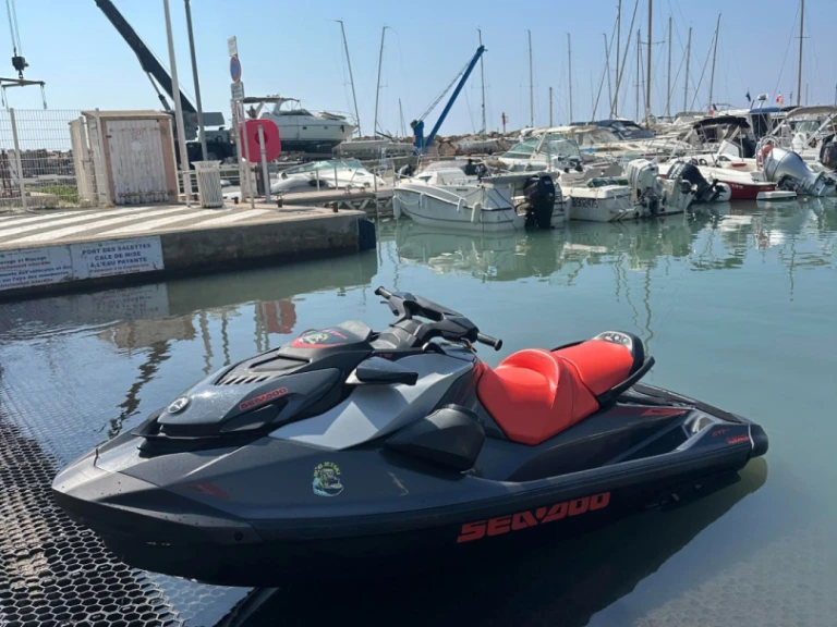 Bareboat Rental Jet ski Sea-Doo with a boat licence
