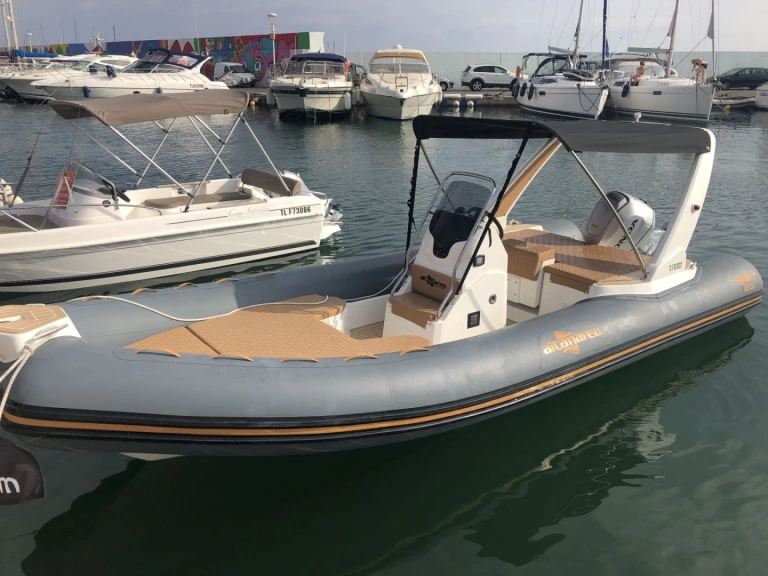 RIB rental with or without captain Altamarea Fréjus