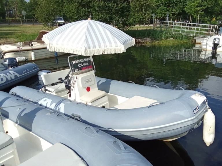Bareboat Rental RIB Bwa with a boat licence