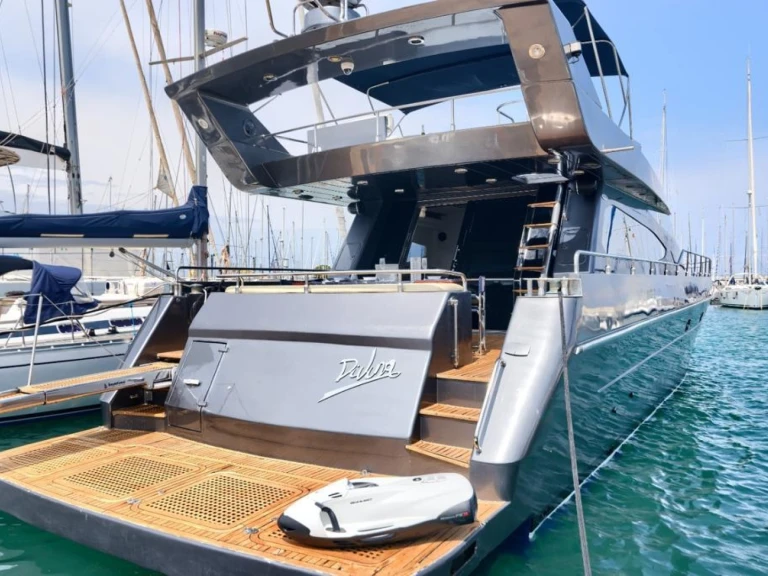 Luxury Yacht rental in Ibiza Town - Firebird 68 flay