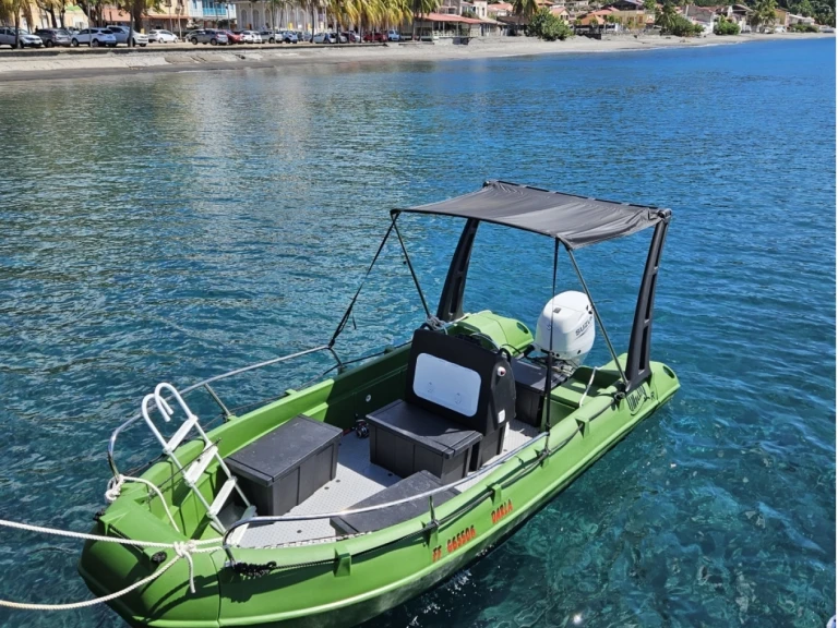 Whaly Whaly 500 charter bareboat or captained in  Le François