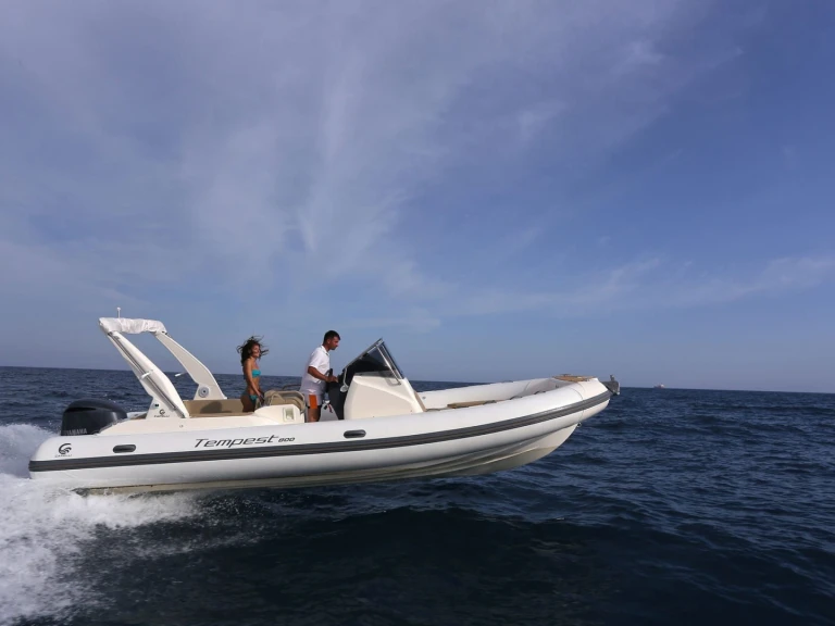 RIB rental in Port de Saint-Cyprien Méditerranée - Capelli Tempest 800 Sun
