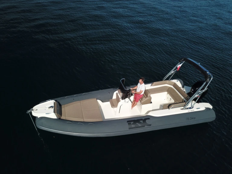 RIB rental with or without captain Bsc Cogolin