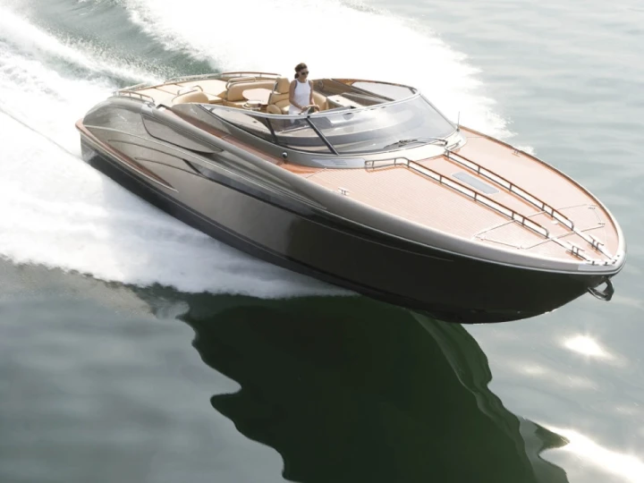 Riva rivarama 44 charter bareboat or captained in  La Condamine