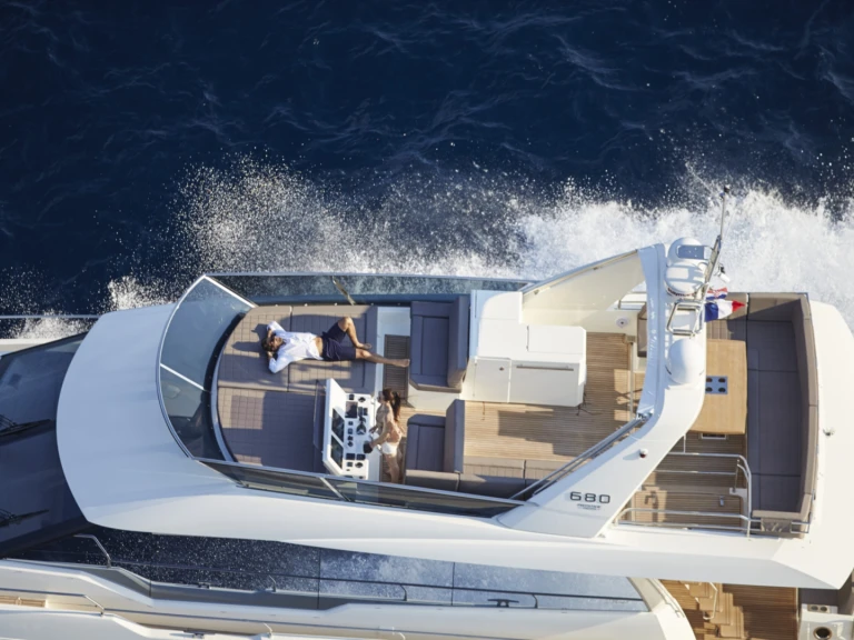 Prestige Prestige 680 charter bareboat or captained in  Antibes